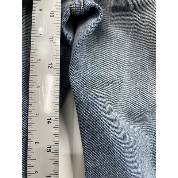 DSQUARED2 Jeans Womens Jennifer Cropped Low Rise‎ Blue Button Fly Size 38 4 6 - Picture 12 of 14